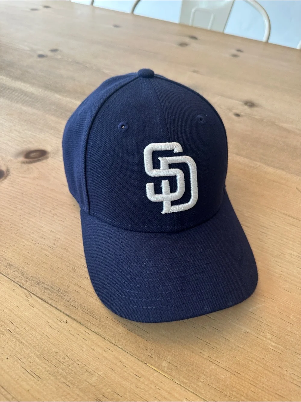 New Era Kids Navy Blue Cap with White SD Patch